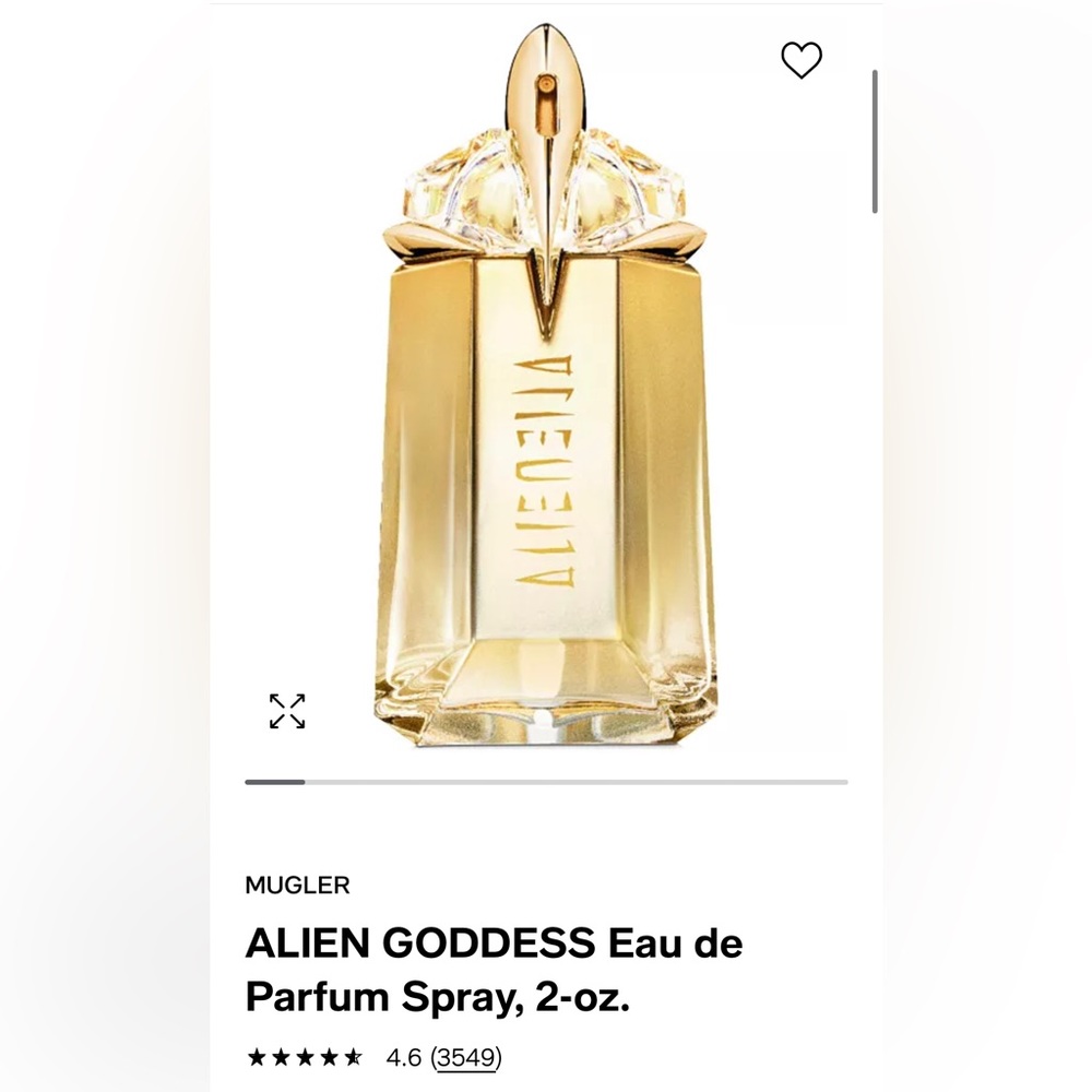 Alien Goddess Eau De Parfum Spray 2 oz